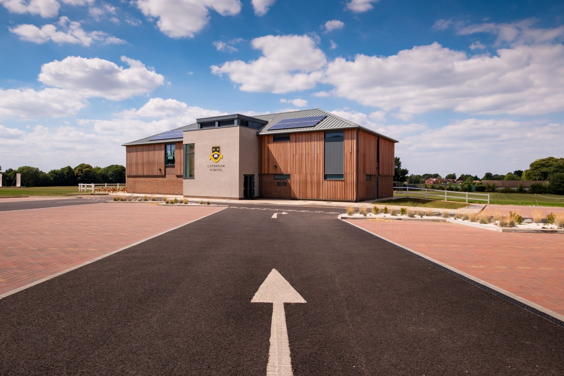 Hill Fields Clubhouse Caterham School Miller Bourne Architects
