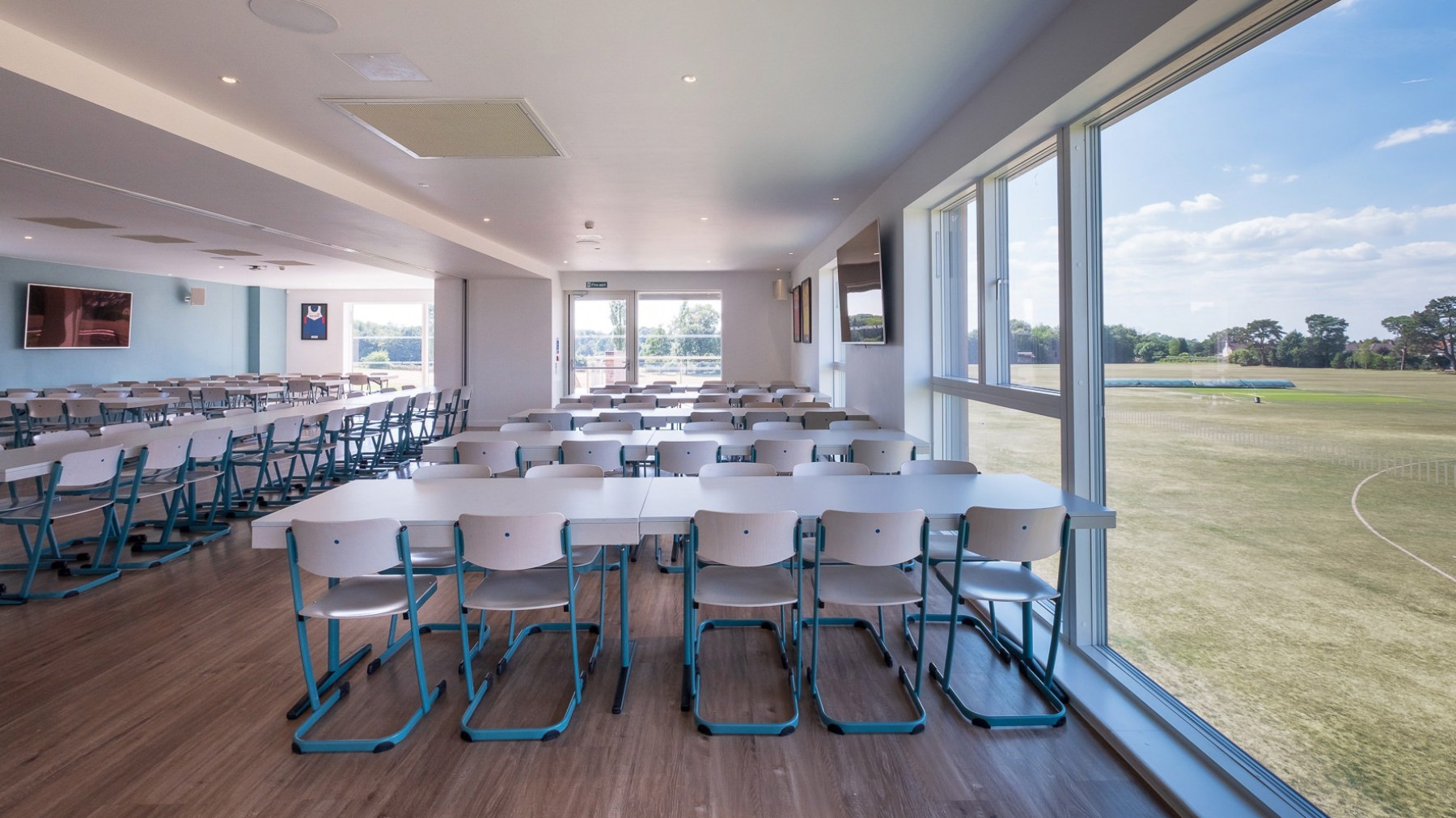 Hill Fields Clubhouse Caterham School Miller Bourne Architects